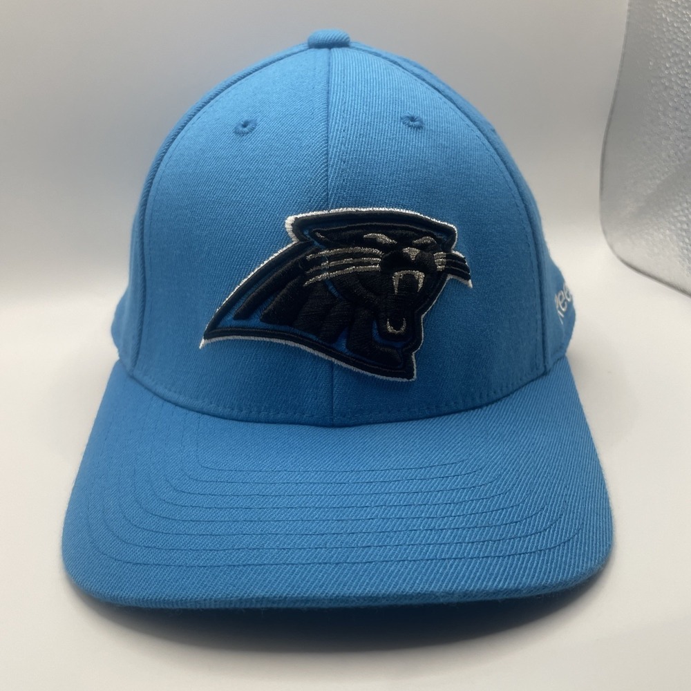 Vintage Reebok Apparel Carolina Panthers Teal Hat Cap NFL Panthers